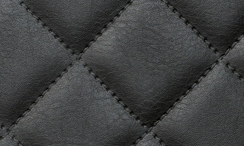 Самоклеящиеся cтеновые панели SIBU Leather Line | LL ROMBO 40 Nero matt