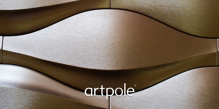 Гипсовые 3D панели ARTPOLE DOVE platinum