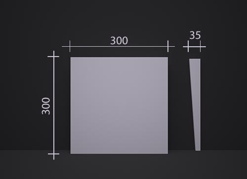 3D гипсовая панель DECO LINE MODERN M-08