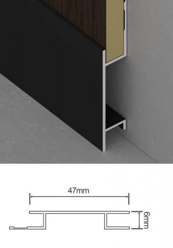 Плинтус Gefallen 5 mm AA-5507