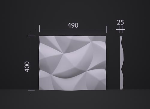 3D гипсовая панель DECO LINE MODERN M-14