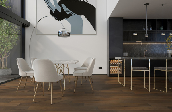 Кварцевый паркет Quartz Parquet Классик Орех Американский 400-29