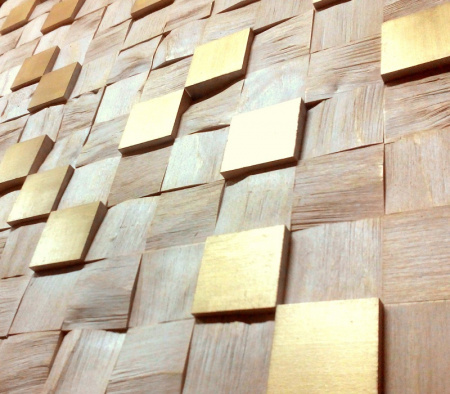 3D стеновые панели из березы TESSWOOD DECOR XL Греческий Зал