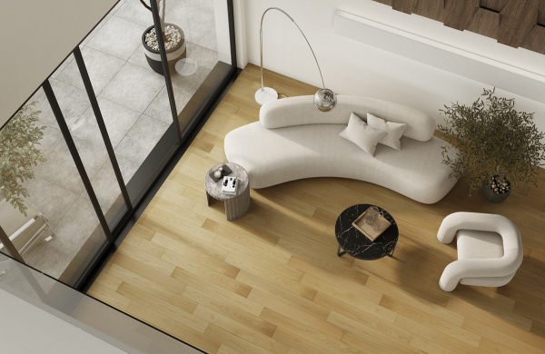Кварцевый паркет Quartz Parquet Классик Дуб Медовый Раф 463