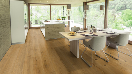 Паркетная доска Weitzer Parkett Diele 2245 Дуб Мандель 69524 ProVital finish wild