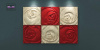 Гипсовые 3D панели ARTPOLE Rose Пятый элемент Platinum