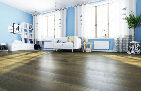 Кварцевый ламинат Home Expert Дуб Золотой лес градиент 0-003