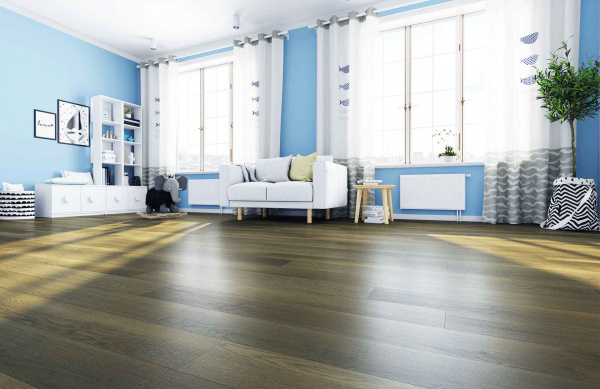 Кварцевый ламинат Home Expert Дуб Золотой лес градиент 0-003