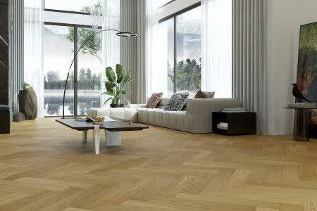 Кварцевый паркет Quartz Parquet Английская Ёлка Дуб Медовый Раф 33-463