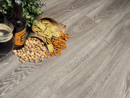 Кварцвиниловая плитка Finefloor Wood FF-1516 Дуб Бран