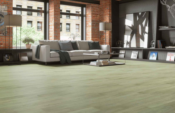 Кварцевый ламинат Home Expert Дуб Утренний лес 2180-03