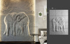 Барельеф Deco Line B-47 ELEPHANTS