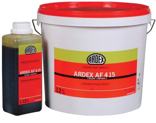 Двухкомпонентный полиуретановый паркетный клей ARDEX AF 415, 13,2кг