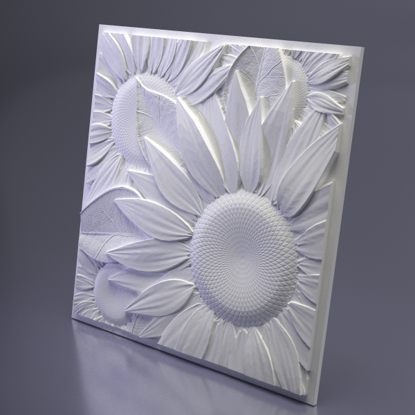 Гипсовые 3D панели ARTPOLE Sunflower