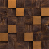 3D стеновые панели из березы TESSWOOD DECOR XL Солнечный Каштан