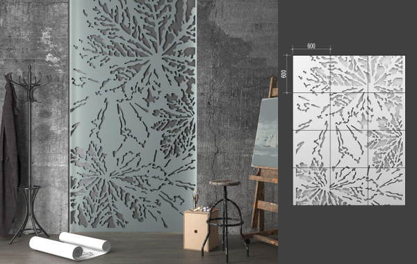 Барельеф Deco Line B-08 BOTANICA