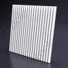Гипсовые 3D панели ARTPOLE ZIGZAG platinum