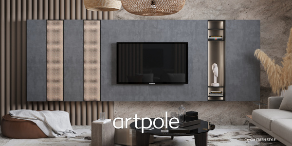 Гипсовые 3D панели ARTPOLE TUBE