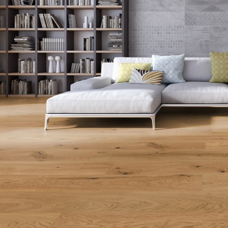 Паркетная доска Weitzer Parkett Diele 1800 Дуб 55709 ProActiv+ lebhaft
