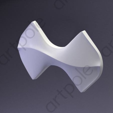 Гипсовые 3D панели ARTPOLE FLIP platinum