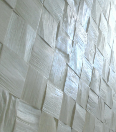 3D стеновые панели из березы TESSWOOD DECOR XL Утренний Туман