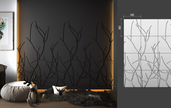 Барельеф Deco Line B-04 AUTUMN TREE