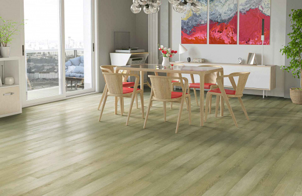 Кварцевый ламинат Home Expert Дуб Канадский лес градиент 62W930 