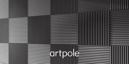 Гипсовые 3D панели ARTPOLE ZIGZAG platinum