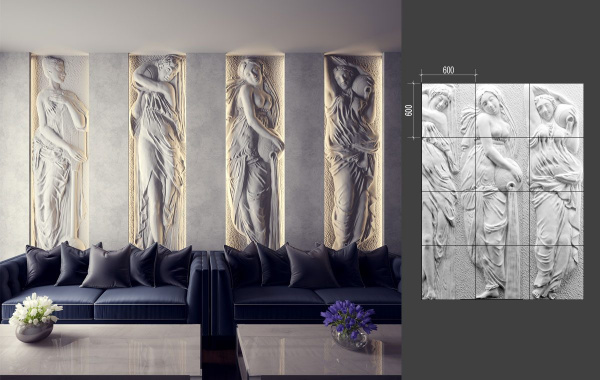 Барельеф Deco Line B-44 FOUNTAIN OF INNOCENTS