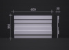 3D гипсовая панель DECO LINE MODERN M-07