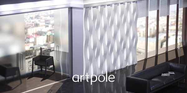Гипсовые 3D панели ARTPOLE SURF